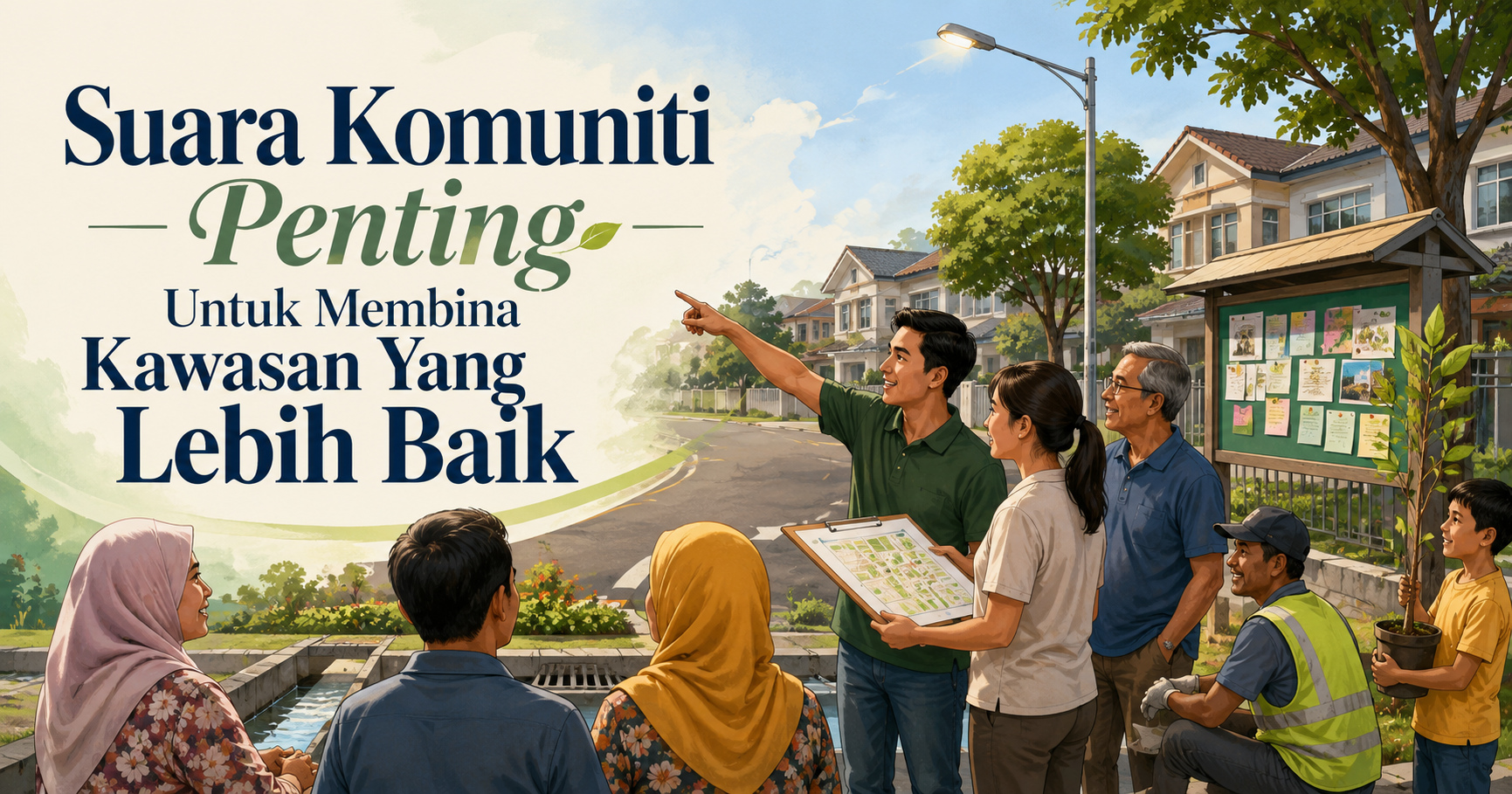 Suara Komuniti Penting Untuk Membina Kawasan Yang Lebih Baik